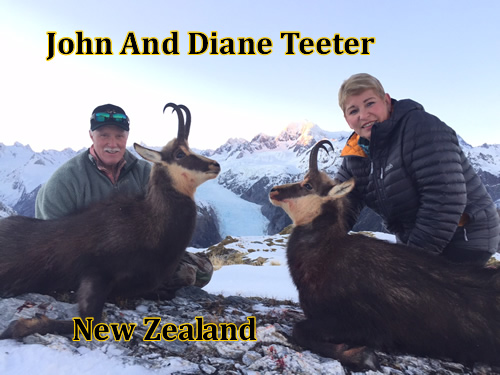 John and Diane In New Zealand